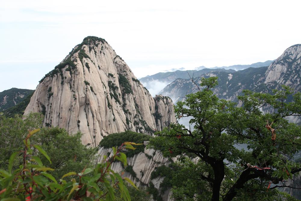 Hoge berg in China